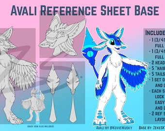 Avali Reference Sheet Base