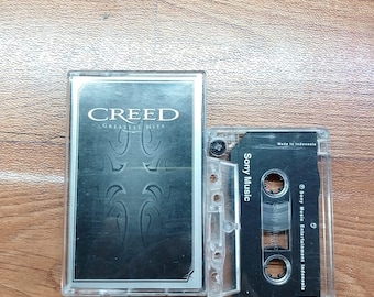 Cinta de casete con los grandes éxitos de Creed
