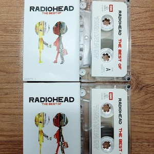 RADIOHEAD Best album 1 & 2 cassette tapes