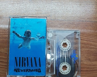 Nirvana nevermind album cassette tape