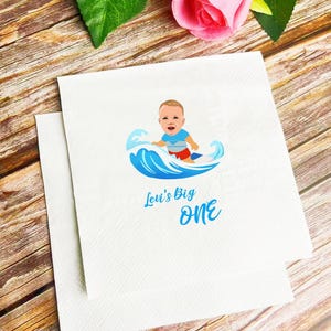 Benutzerdefinierte Foto Zeichnung Servietten, ersten Geburtstag Servietten, personalisierte Servietten, Geburtstag Servietten, Party Servietten, Party Dekor,Babyparty Servietten