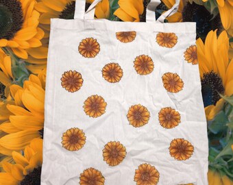 Taschen im Sonnenblumen Design