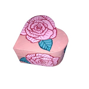 Small heart shaped box