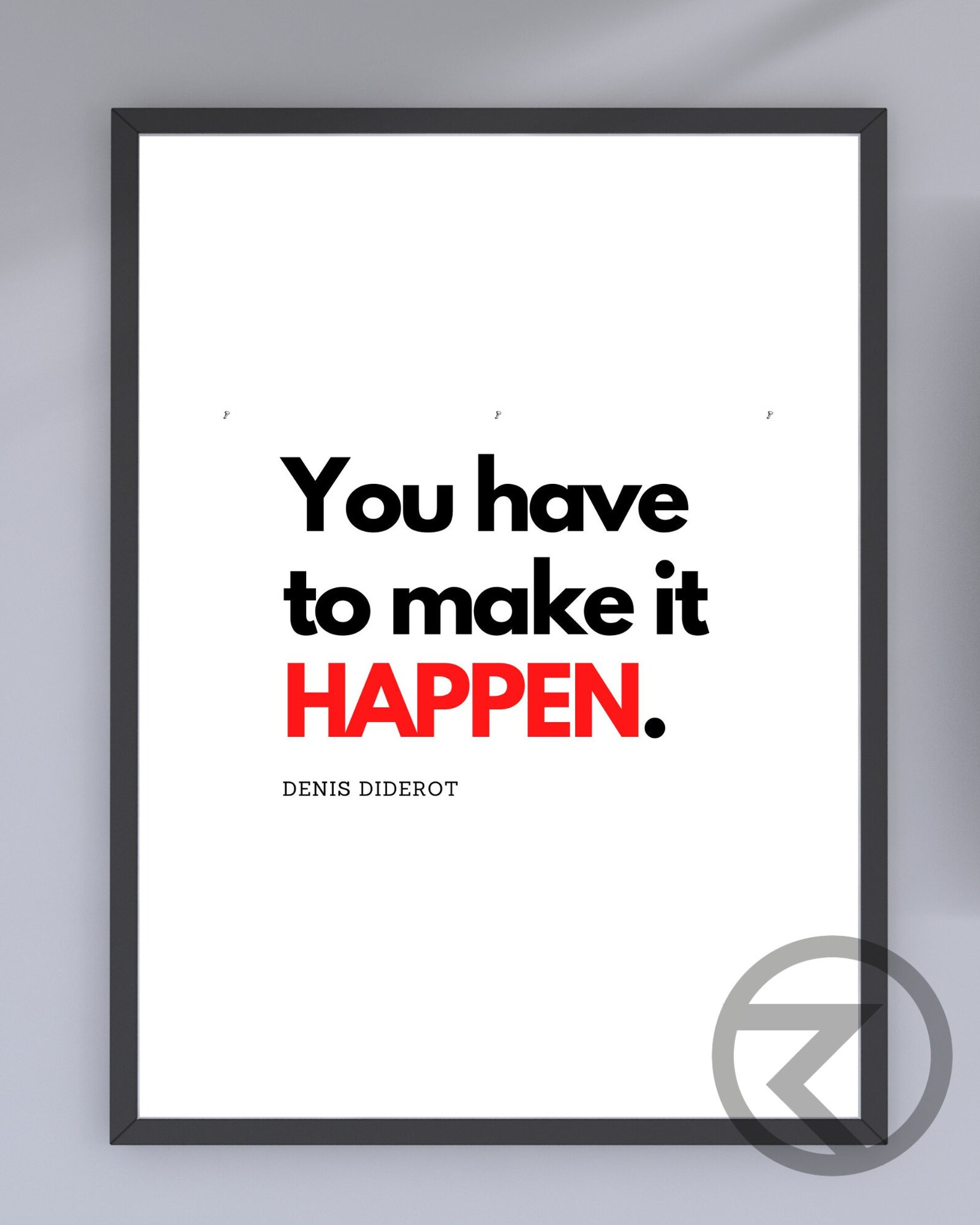 Motivational Quotes Home Office Printable Wall Art Etsy