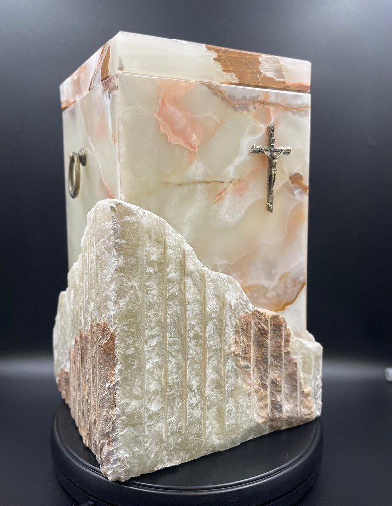 Massive Natural Stone Urn. Large Cremation Urn for Human Ashes Etsy