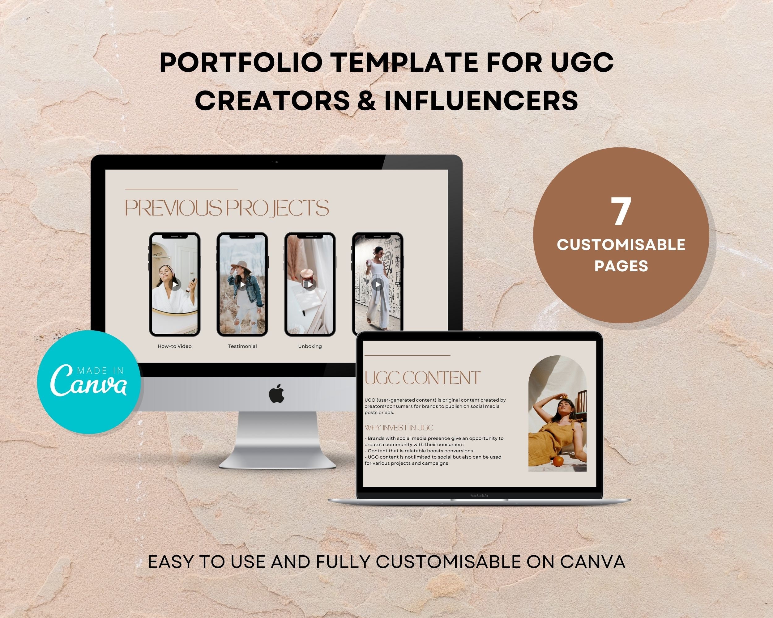 Contents Page Portfolio Template
