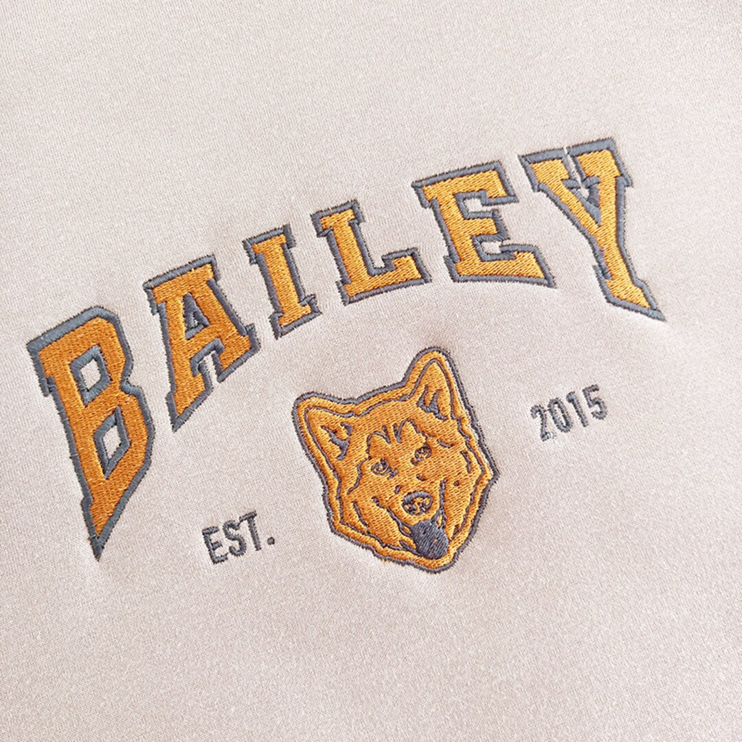 Custom Embroidered Pet Sweatshirts,dog Portrait Round Neck Sweatshirts/hoodie,dog Portrait Gifts