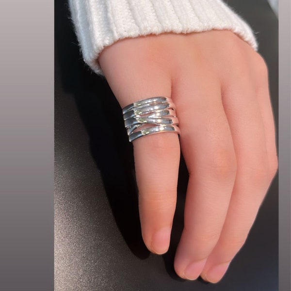anillo de plata de ley, anillo de plata s925, anillo de plata ancho, anillo de plata mujer, anillo de plata hombre, anillo ajustable