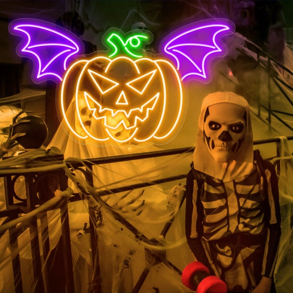 Halloween Lighted Sign Etsy