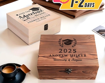Custom Graduation Memory Box,Personalized Gift Box, Graduation Gift Ideas,Graduation Gift for Her,,Graduation Gift for Him,Class of 2026