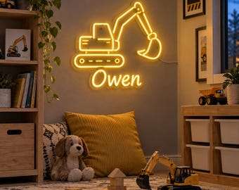 Custom Name Neon Sign For Kids, Neon Signs, Neon sign bedroom, LED Neon Sign, Neon Light, Home Decor, Wall Decor, Personalized Gift For Kids