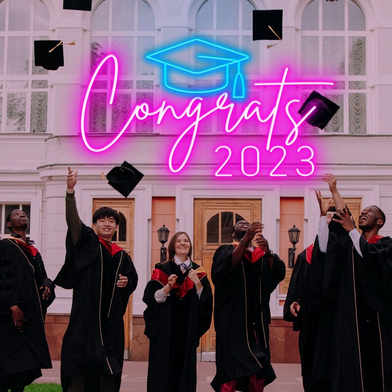 Neon Class Sign Congrats Neon Sign, Custom Neon Sign for Graduation Gifts, Neon Lights ...