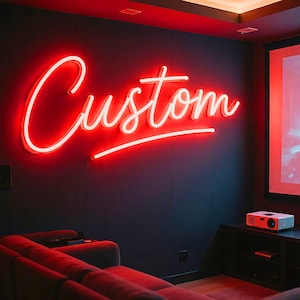 Custom Neon Sign, Neon Signs, Neon sign bedroom, LED Neon Sign, Neon Light, Party Sign, Home Decor, Wall Decor, Personalized Gift