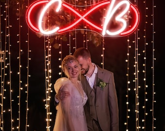 Custom Neon Sign | Wedding Decor | Neon Wedding Sign | Wall Decor | Name Neon Light | Wedding Neon Lights | Personalized Gifts Neon Sign