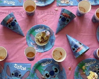 Feestartikelen Lilo and Stitch – Ballonnen, servies en decoraties voor kinderverjaardag
