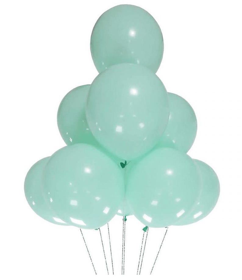 Princess of Disney birthday table ware decorations & Balloons | Ariel Sleeping Beauty Cinderella Snow white Jasmine Cartoon kids birthday 100 green balloons