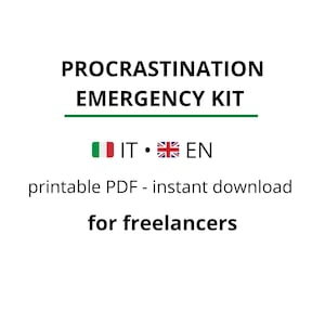 Noodpakket tegen uitstelgedrag voor freelancers – PDF-actieplan om vandaag nog je productiviteit te verhogen