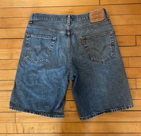 Vintage 90s 1990s Levis 550 Relaxed Fit Jean Shor… - image 1