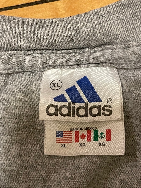 Vintage 90s 1990s Adidas Small Logo Short Sleeve … - image 4