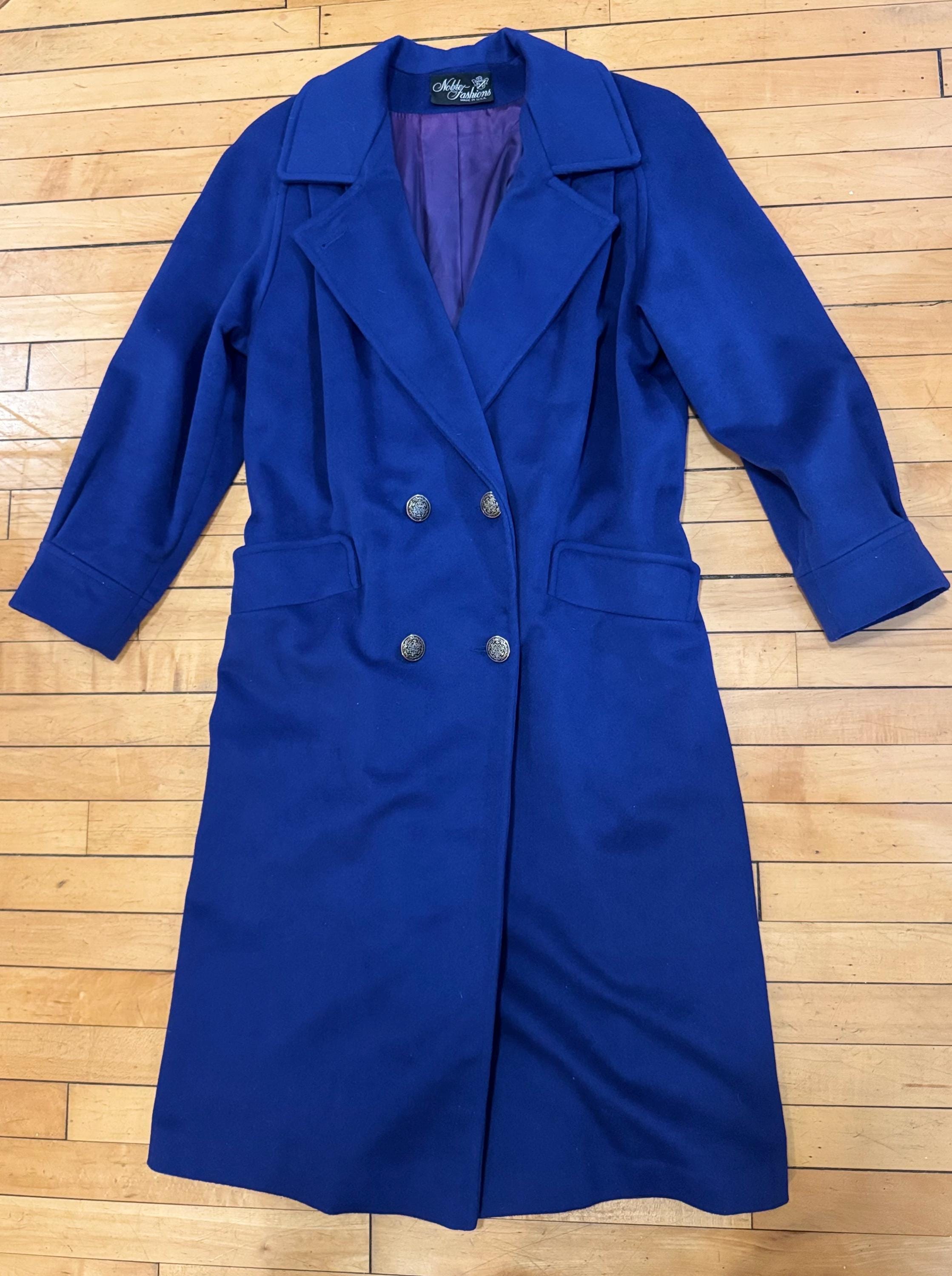 80s Maxi Coat - Etsy