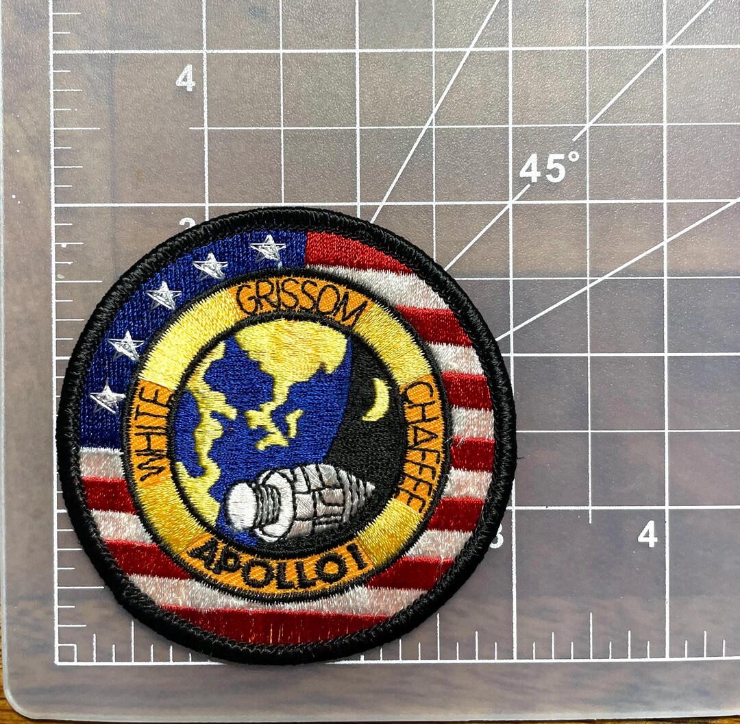 Vintage 60s APOLLO I Patch - NASA Sew on Patch - Etsy