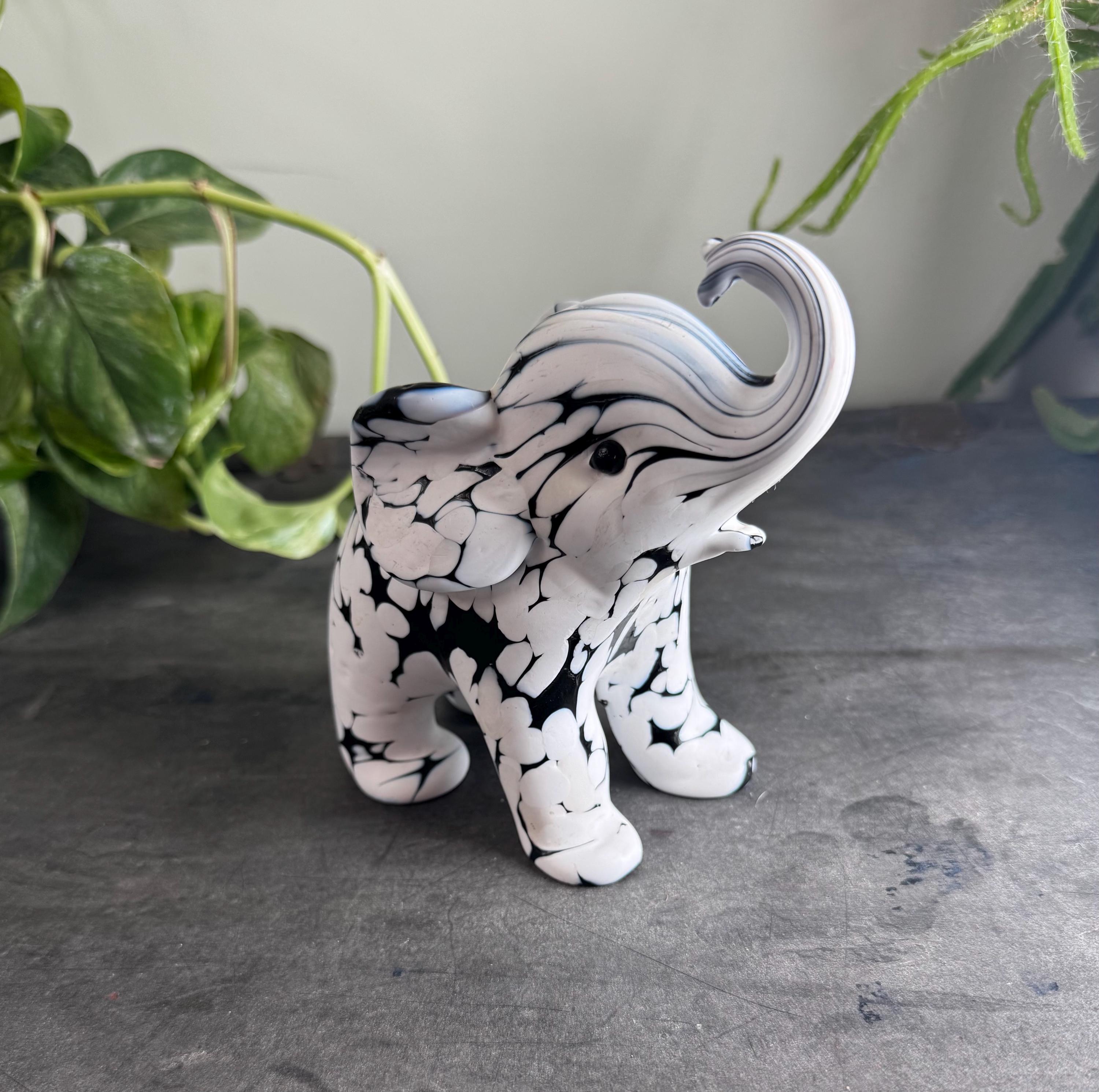 Archimede Seguso Black White - Etsy