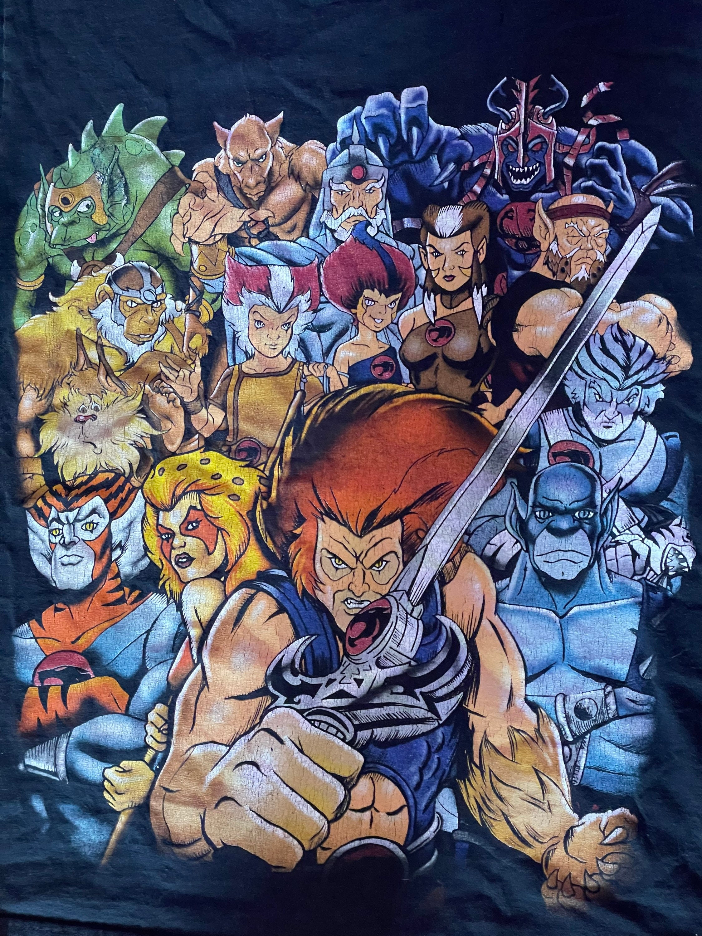 Camiseta Thundercats Simbolo Logo Desenho Animado Anos 80 em Promoção na  Americanas