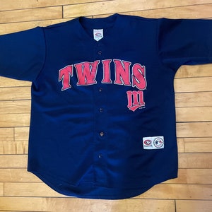  Majestic Athletic Youth Large Minnesota Twins Customized Major  League Baseball Cool-Base Replica MLB Jersey Navy Blue : Sports & Outdoors