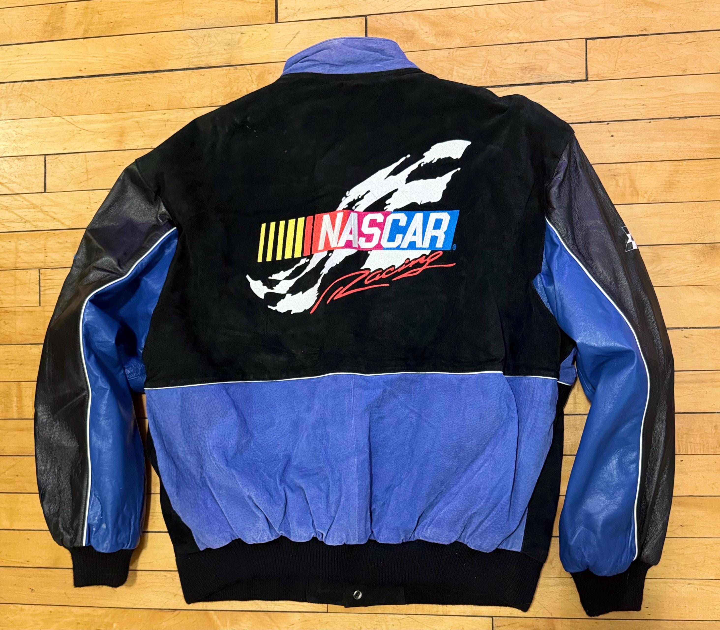Jeff Hamilton ナスカー レーシングジャケット Jeff Hamilton Jacket Men XXL Red Nascar M&Ms Racing