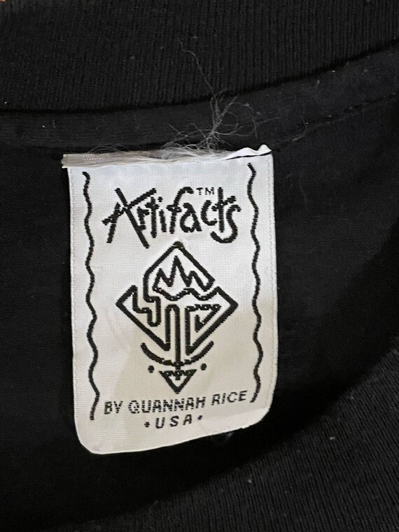 NWOT Vintage 90s 1990s Artifacts Single Stitch Ha… - image 6