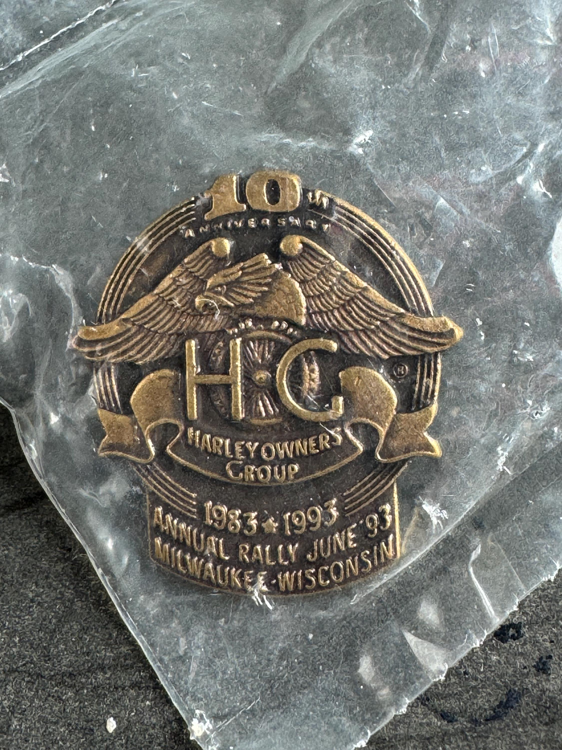 Harley Hog Pin 1983 - Etsy
