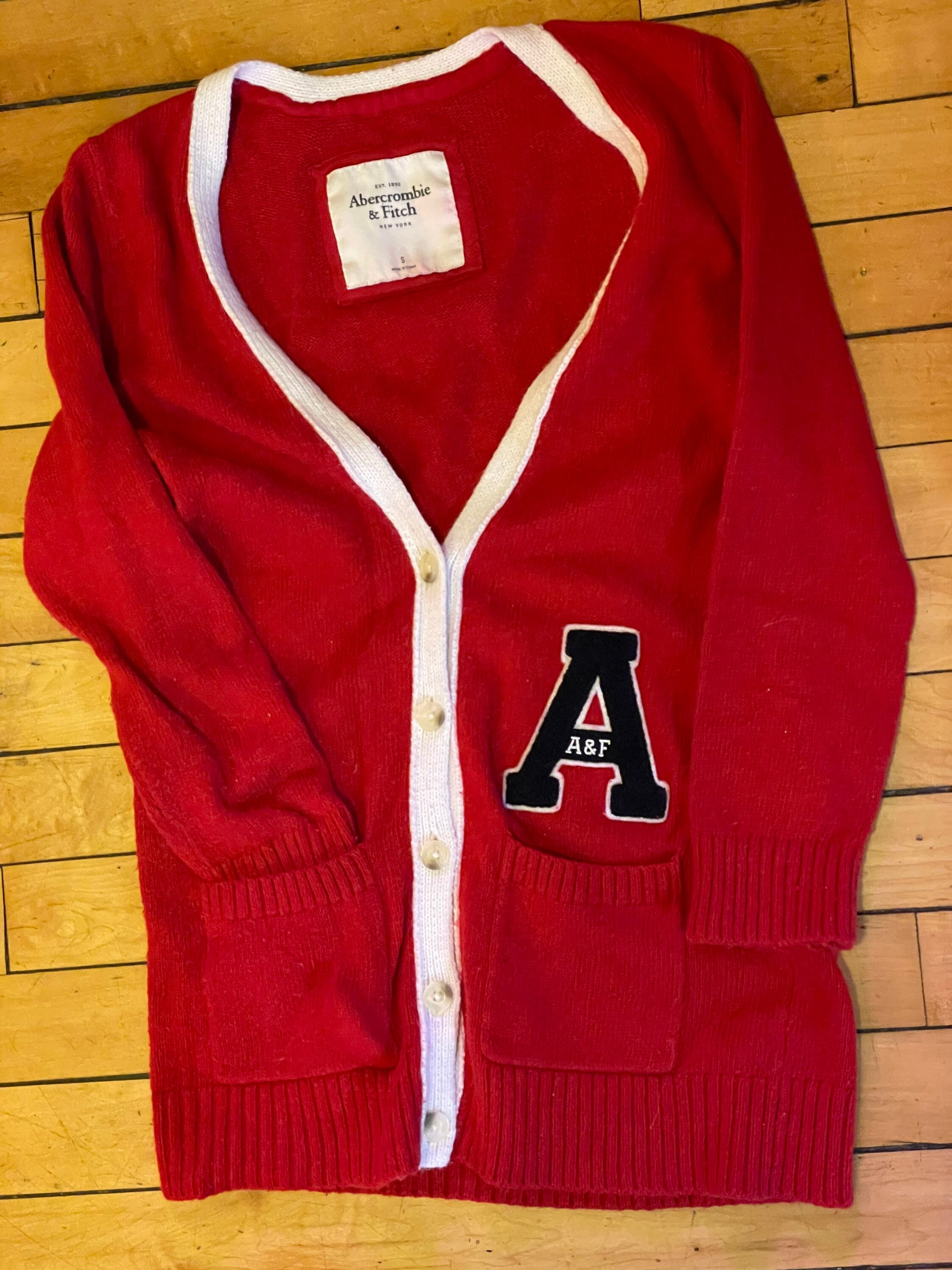 Varsity Cardigan - Etsy