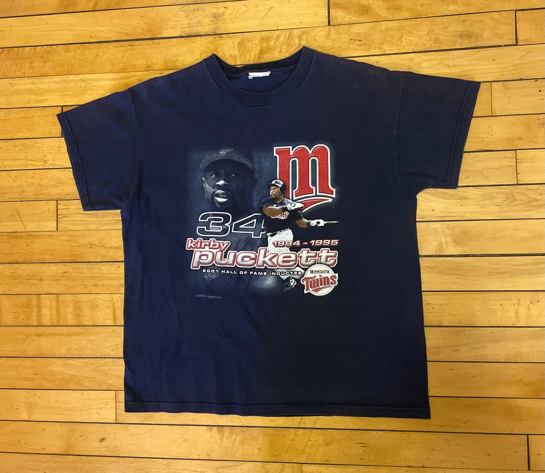 Maillot Rare Mitchell & Ness Minnesota Twins BP - Kirby Puckett - Taille M (modifié)