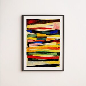 Modern Abstract Wall Art | Printable Art | Wall Art Print | Abstract Painting | Warm and Colorful Digital Art | Digital | Instant | Download