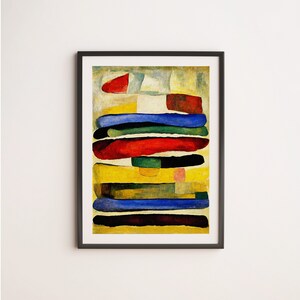 Modern Abstract Wall Art | Printable Art | Wall Art Print | Abstract Painting | Warm and Colorful Digital Art | Digital | Instant | Download