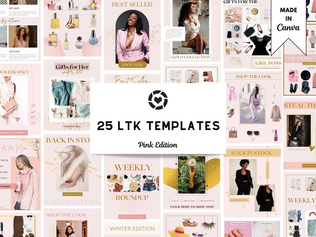 LTK Templates Editable in Canva Like to Know It Templates for Bloggers ...