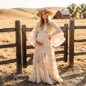 flowy dress for pregnant women Long Dresses Photography Kate-2026/1/19