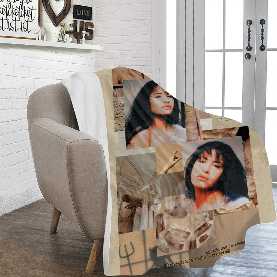 Selena Quintanilla Fleece Blanket Selena Blanket Gift Etsy