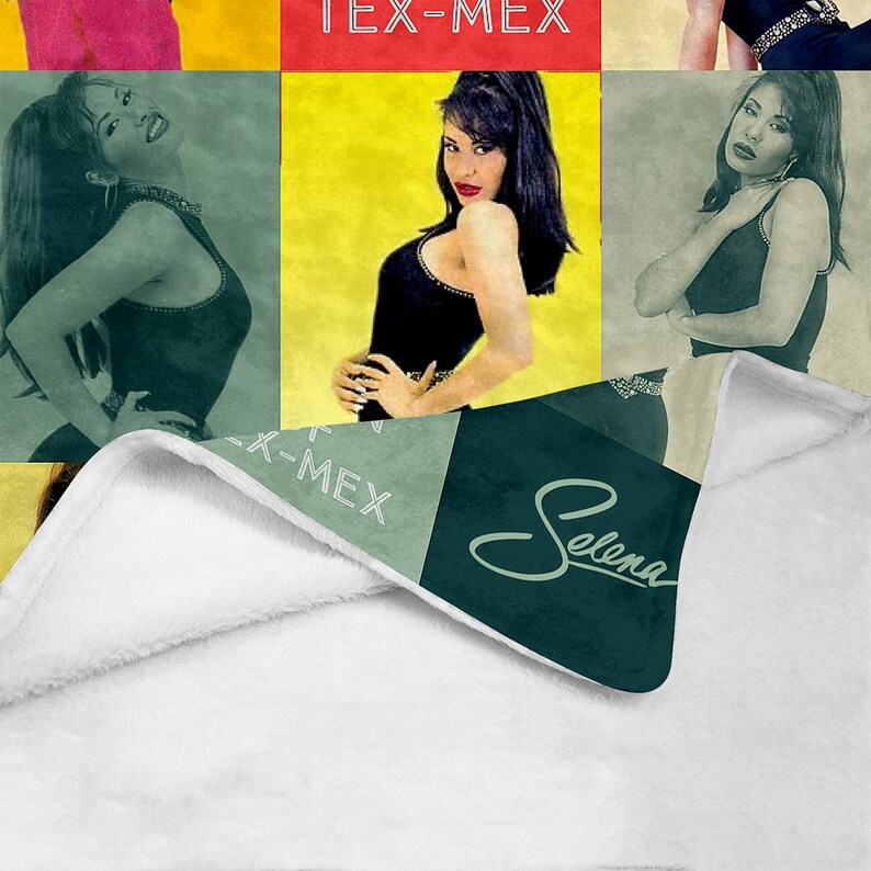 Selena Quintanilla Fleece Blanket Selena Blanket Gift Etsy