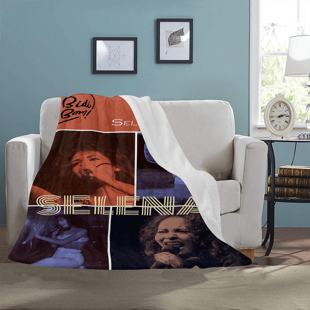 Selena Quintanilla Fleece Blanket Selena Blanket Gift Etsy