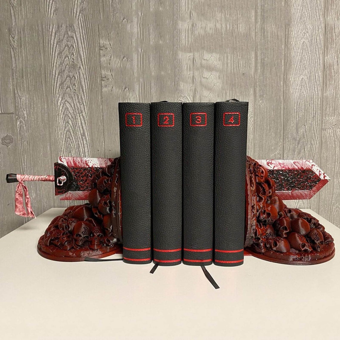 Berserk Bookends Dragonslayer Berserk Fan Art Book Ends Etsy