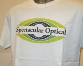 Spektakuläres Optisches T-Shirt 032 Retro Film Weiß Unisex T-Shirt