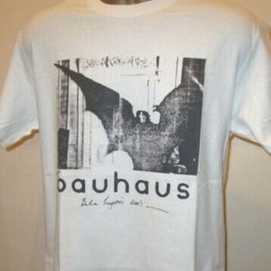 Bauhaus T Shirt 278 Retro Music White Unisex Tee