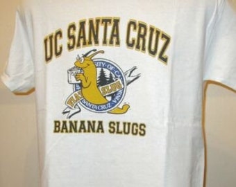 UC Santa Cruz T Shirt 330 Retro Movie White Unisex Tee