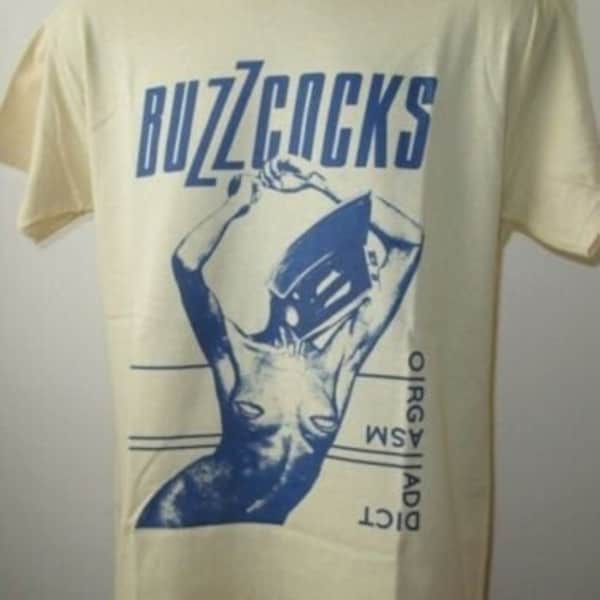 Buzzcocks T Shirt 206 Retro Musik Gelb Unisex T-Shirt