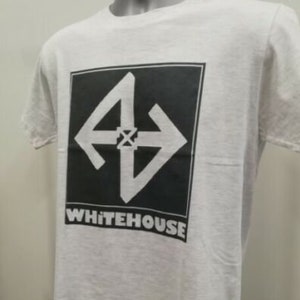 Whitehouse T Shirt 193 Retro Music Grey Unisex Tee