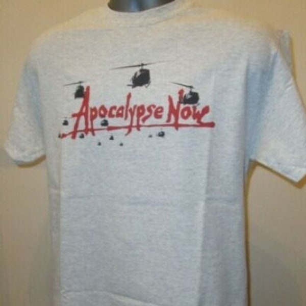 Apocalipsis ahora camiseta 133 música retro gris camiseta unisex