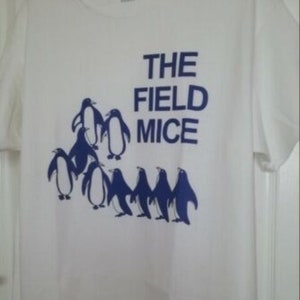 The Field Mice T Shirt 329 Retro Music White Unisex Tee