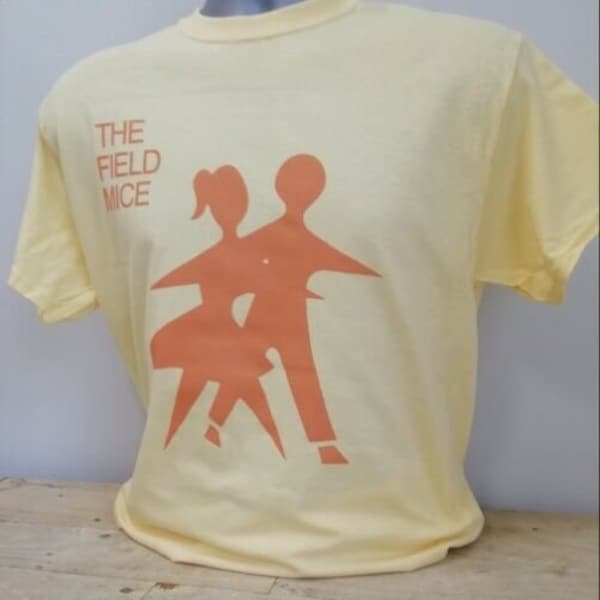 The Field Mice T Shirt 479 Retro Music Yellow Unisex Tee