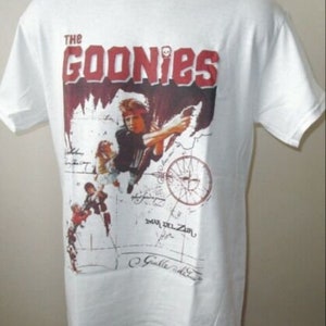 The Goonies T Shirt 309 Retro Movie White Unisex Tee